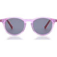 子供用 楕円形 フルリム プラスチック Purple メガネ フレーム - SmartBuy Collection