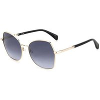 Rag & Bone RNB1067/G/S アジアフィット J5G/9O メガネ フレーム - 女性用 - 金色