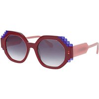 Face a Face Fizz 1 2921 メガネ フレーム - 女性用 - バーガンディ