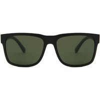 Square Full Rim Plastic Men's Prescription Sunglasses Black Size 54 - Arise Collective