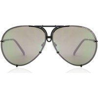 Porsche Design P8478 D343 Men's Sunglasses Black Size 60