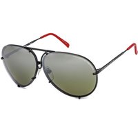 Porsche Design P8478 R Men's Sunglasses Black Size 66
