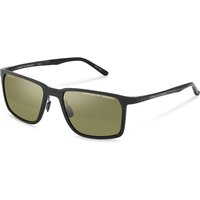 Porsche Design P86002 Polarized A427 Men's Sunglasses Black Size 58