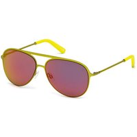 Web Eyewear WE0136 40L Men's Sunglasses Yellow Size 57
