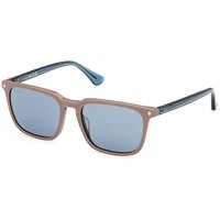 Web Eyewear WE0369 59V Men's Sunglasses Brown Size 54