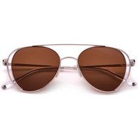 Paradigm 20-61 Polarized クリスタル Pattern メガネ フレーム - 男性用 - ピンク