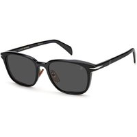David Beckham DB 7081/F/S Asian Fit 807/M9 Men's Sunglasses Black Size 54