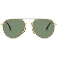 David Beckham DB 7095/G/S Asian Fit AOZ/UC Men's Sunglasses Gold Size 58