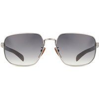 David Beckham DB 7121/G/S アジアフィット WIJ/9O メガネ フレーム - 男性用 - Silver