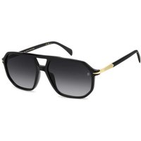 David Beckham DB 1172/S 2M2/9O Men's Sunglasses Black Size 59