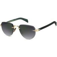 David Beckham DB 7144/S PEF/NU Men's Sunglasses Gold Size 55