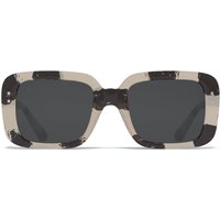 HANUKEii Bali HK-024-02 Men's Sunglasses Tortoiseshell Size 50
