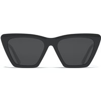HANUKEii Zante HK-025-01 Women’s Sunglasses Black Size 55