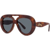 Loewe LW40144U 53V Men's Sunglasses Tortoiseshell Size 55