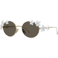 Loewe LW40173U 30E メガネ フレーム - 女性用 - 金色