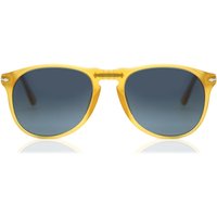 Persol PO9649S Polarized 204/S3 メガネ フレーム - 男性用 - 茶色