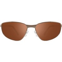 Revo RE 1289 ANNIKA 4 Polarized 02GO Men's Sunglasses Brown Size 63