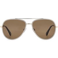Privé Revaux GLOWIN HOUR/G/S Asian Fit Polarized 24S/SP Women’s Sunglasses Gold Size 60