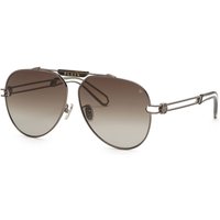 Philipp Plein SPP048M 0584 メガネ フレーム - 男性用 - Gunmetal