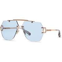 Philipp Plein SPP111 8FCF メガネ フレーム - 女性用 - 茶色