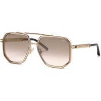 Philipp Plein SPP187M 8L7G メガネ フレーム - 男性用 - 金色