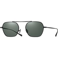 Eyevan Stripes Sun MBK Men's Sunglasses Black Size 52
