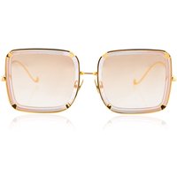 Anna-Karin Karlsson WHITE MOON Tobacco Women’s Sunglasses Brown Size 56