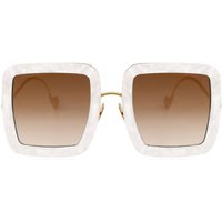 Anna-Karin Karlsson BEAMING SKY Pearl Women’s Sunglasses White Size 52