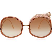 Anna-Karin Karlsson ROSE ET LE REVE - SUN Caramel Women’s Sunglasses Brown Size 55
