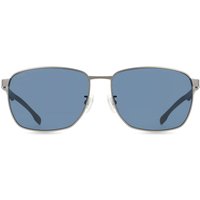 BOSS Boss 1469/F/SK Asian Fit R81/KU Men's Sunglasses Silver Size 62