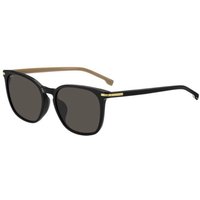 BOSS Boss 1668/F/SK Asian Fit 807/IR Men's Sunglasses Black Size 56
