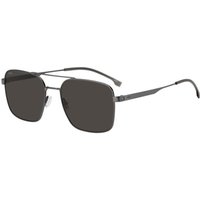 BOSS 1695/S KJ1/IR Men's Sunglasses Silver Size 58