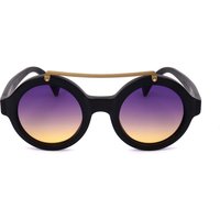 Saturnino Eyewear MERCURY 1 S1 Men's Sunglasses Black Size 44