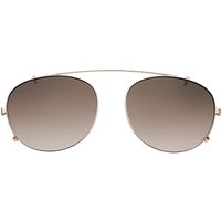HUMPHREY´S 581066C Clip-on Only 22 Men's Sunglasses Gold Size 48