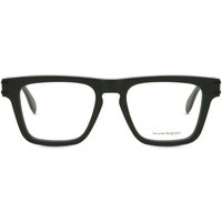 Alexander McQueen AM0400O 004 Men's Eyeglasses Green Size 52 - Blue Light Block Available