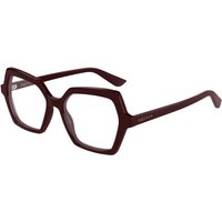Alexander McQueen AM0537O 004 Women’s Eyeglasses Red Size 54 - Blue Light Block Available