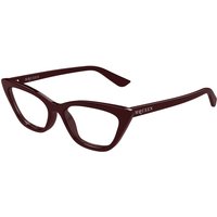 Alexander McQueen AM0560O 003 Women’s Eyeglasses Red Size 52 - Blue Light Block Available