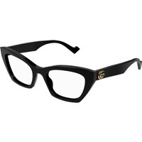 Gucci GG1334O 001 Women’s Eyeglasses Black Size 52 - Blue Light Block Available