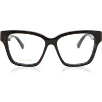 Gucci GG1302O 006 Women’s Eyeglasses Tortoiseshell Size 55 - Blue Light Block Available