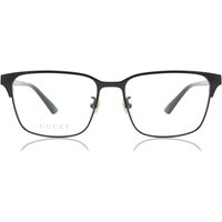 Gucci GG0756OA Asian Fit 001 Men's Eyeglasses Black Size 56 - Blue Light Block Available