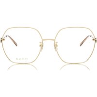 Gucci GG1285O 001 Women’s Eyeglasses Gold Size 59 - Blue Light Block Available