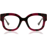 Gucci GG1423O 003 Women’s Eyeglasses Tortoiseshell Size 50 - Blue Light Block Available