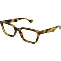 Gucci GG1539O 004 Men's Eyeglasses Tortoiseshell Size 54 - Blue Light Block Available