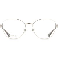 Gucci GG1601O 003 Women’s Eyeglasses Silver Size 54 - Blue Light Block Available