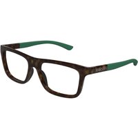 Gucci GG1737O 004 Men's Eyeglasses Tortoiseshell Size 54 - Blue Light Block Available