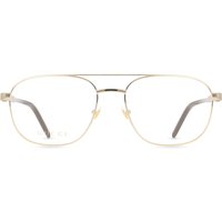 Gucci GG1800O 003 Men's Eyeglasses Gold Size 56 - Blue Light Block Available