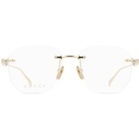 Gucci GG1806O 002 Women’s Eyeglasses Gold Size 54 - Blue Light Block Available