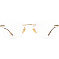 Gucci GG2099O 002 Men's Eyeglasses Gold Size 54 - Blue Light Block Available