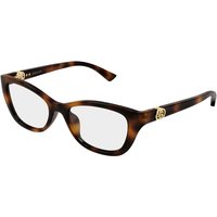 Gucci GG2196OL Asian Fit 006 Women’s Eyeglasses Tortoiseshell Size 53 - Blue Light Block Available