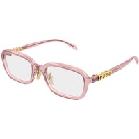 Gucci GG2210OA Asian Fit 003 Women’s Eyeglasses Pink Size 53 - Blue Light Block Available